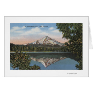 Mt. Hood, Oregon - View of Mountain from Lost