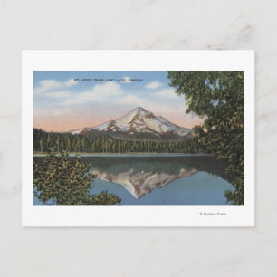 Mt. Hood, Oregon - View of Mountain from Lost Postcard