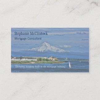 Mt Hood Painted, Mortgage... Business Card