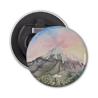 Mt. Hood Sunrise Bottle Opener