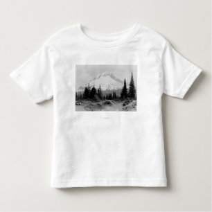 Mt. Hood View from Government Camp Photograph Toddler T-Shirt