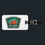 Mt. Hood Wilderness Oregon Camping Luggage Tag<br><div class="desc">The Mount Hood Wilderness is a protected wilderness area inside the Mount Hood National Forest,  in the U.S. state of Oregon.</div>