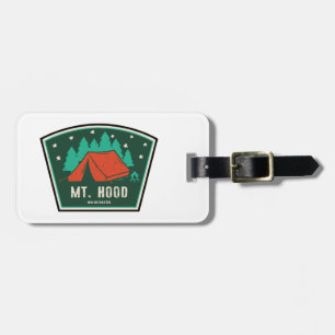 Mt. Hood Wilderness Oregon Camping Luggage Tag