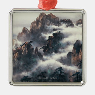 MT. HUANG SHAN METAL TREE DECORATION