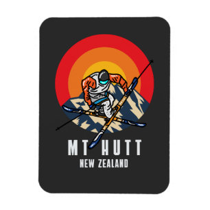 Mt Hutt New Zealand Magnet
