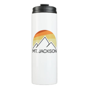 Mt. Jackson New Hampshire Retro Thermal Tumbler