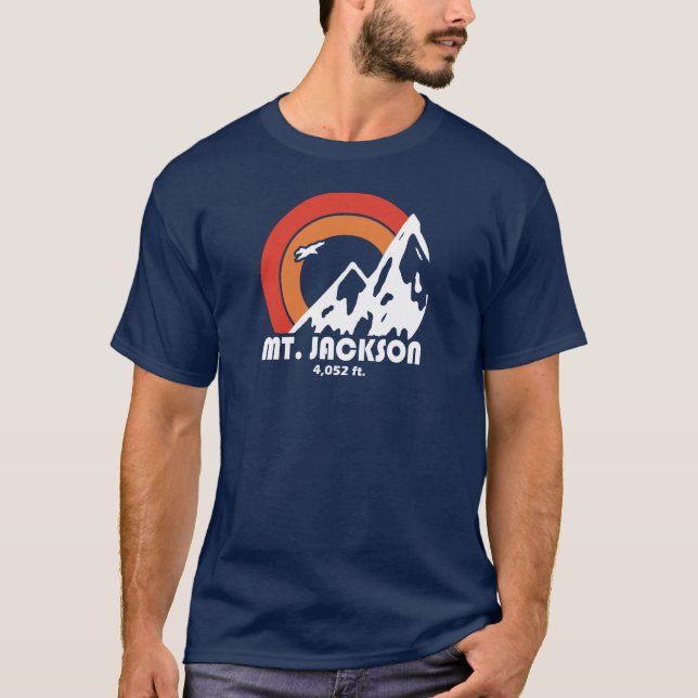 Mt. Jackson New Hampshire Sun Eagle T-Shirt (Front)