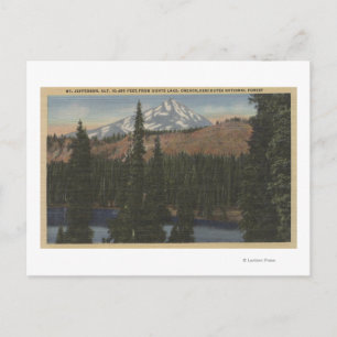 Mt. Jefferson, Oregon - View from Hunts Lake Postcard