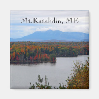 Mt. Katahdin In Fall Magnet