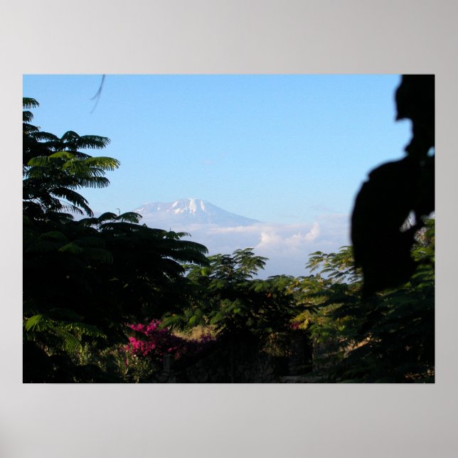 Mt. Kilimanjaro Poster (Front)