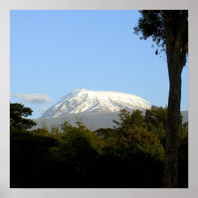 MT. Kilimanjaro Poster (Front)