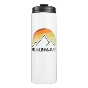 Mt. Kilimanjaro Retro Thermal Tumbler