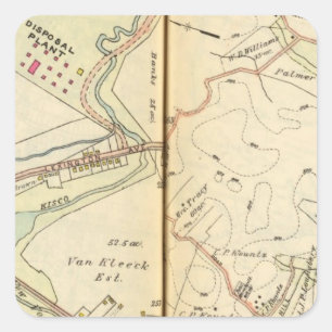 Mt. Kisco, New York 2 Square Sticker