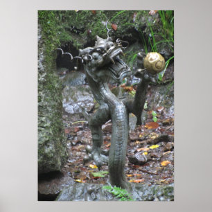 Mt. Kurama Dragon Poster