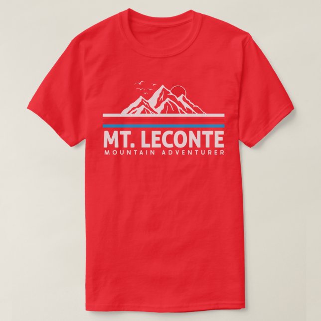 Mt Leconte Great Smoky Mountains Mont Le Conte T-Shirt (Design Front)