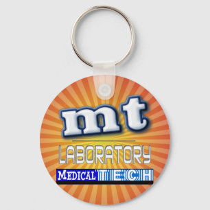 MT LOGO - LABORATORY MEDICAL TECHNOLOGIST KEY RING