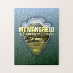 Mt Mansfield (arrowhead) Jigsaw Puzzle