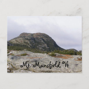 Mt. Mansfield, Vt Postcard