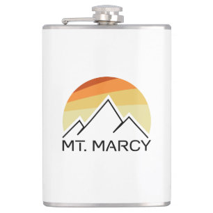 Mt. Marcy Retro Hip Flask