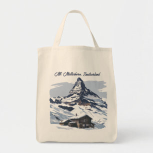 Mt. Matterhorn, Switzerland: Iconic Destinations Tote Bag