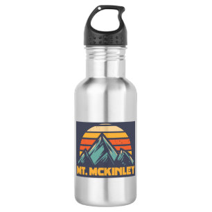 Mt. McKinley Alaska Retro Turquoise 532 Ml Water Bottle