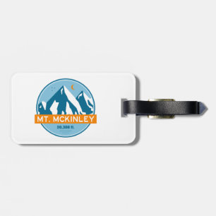 Mt. McKinley Alaska Stars Moon Luggage Tag