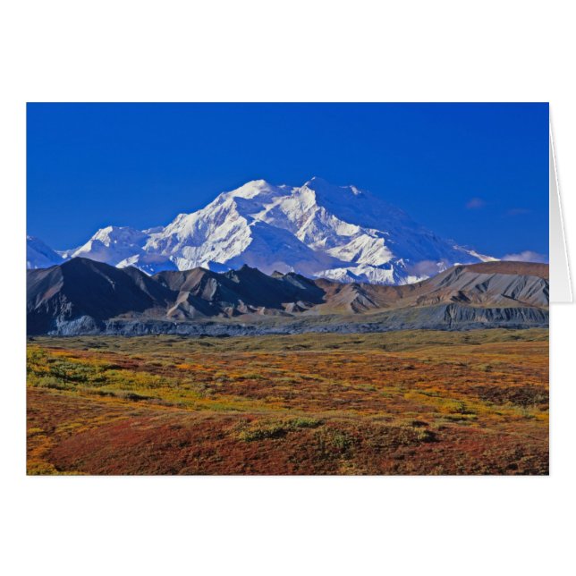 Mt . McKinley Denali National Park , Alaska. (Front Horizontal)