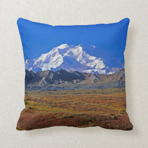 Mt . McKinley Denali National Park , Alaska Cushion