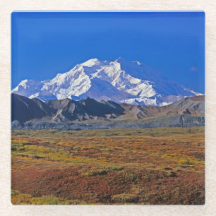 Mt . McKinley Denali National Park , Alaska Glass Coaster