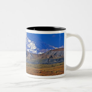 Mt . McKinley Denali National Park , Alaska. Two-Tone Coffee Mug