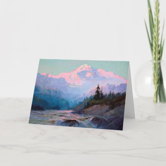 Mt. McKinley | Sydney Mortimer Laurence Card (Front)