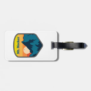 Mt. Meeker Colorado Sunrise Luggage Tag