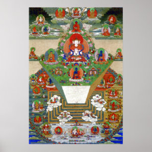 Mt. Meru and the Buddhist Universe Poster