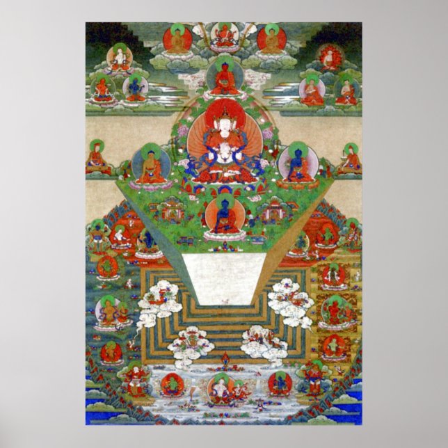Mt. Meru and the Buddhist Universe Poster (Front)