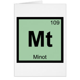 Mt - Minot North Dakota Chemistry Periodic Table