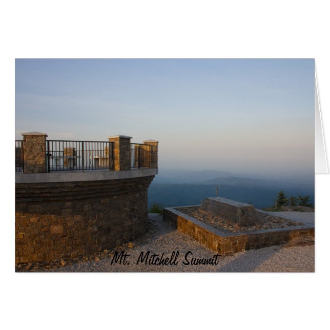 Mt. Mitchell Summit (Front Horizontal)