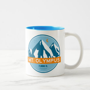 Mt. Olympus Washington Stars Moon Two-Tone Coffee Mug