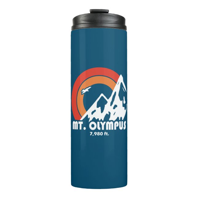 Mt. Olympus Washington Sun Eagle Thermal Tumbler (Front)