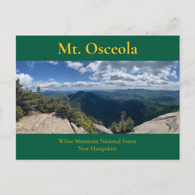 Mt. Osceola, NH Postcard (Front)