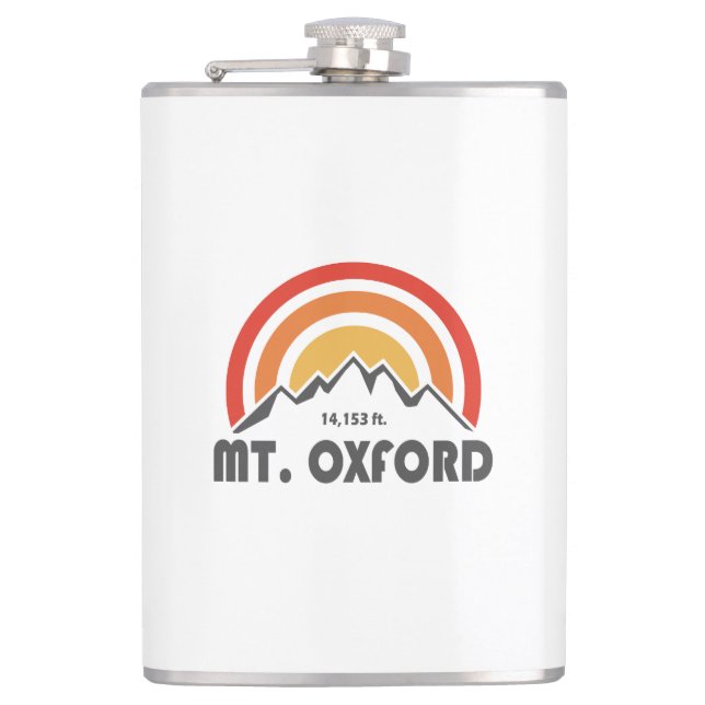 Mt. Oxford Hip Flask (Front)