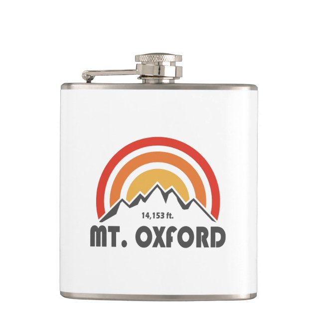 Mt. Oxford Hip Flask (Front)