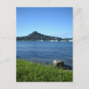 Mt Paku Tairua New Zealand from Fishing Club Postcard