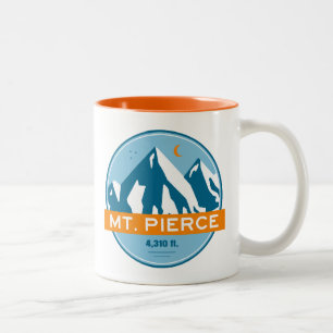 Mt. Pierce New Hampshire Stars Moon Two-Tone Coffee Mug