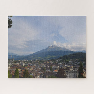 Mt. Pilatus - Lucerne, Swiss - 16x20 - 520 pcs. Jigsaw Puzzle
