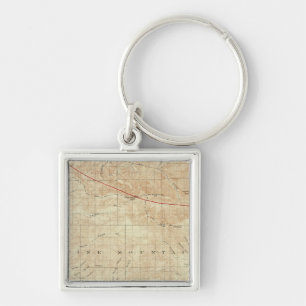 Mt Pinos quadrangle showing San Andreas Rift Key Ring