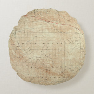 Mt Pinos quadrangle showing San Andreas Rift Round Cushion