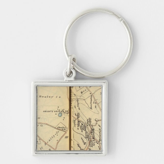 Mt. Pleasant, New York 2 Key Ring (Front)
