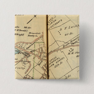 Mt. Pleasant, New York 3 15 Cm Square Badge