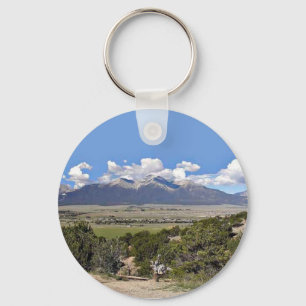 Mt Princeton and Arkansas River Valley Key Ring