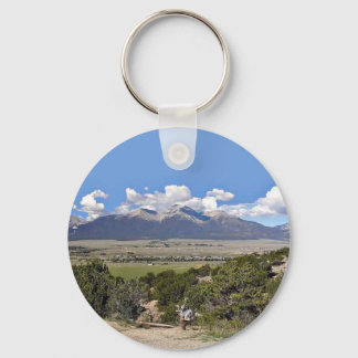Mt Princeton and Arkansas River Valley Key Ring